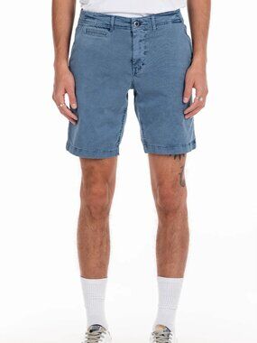 Original Paperbacks Turquoise Blue Walden Chino Shorts